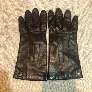 Coach Leather Gloves